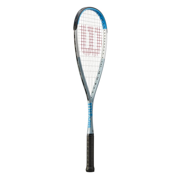 Wilson Squashschläger Ultra L (Light, 139g, ausgewogen) - TESTSCHLÄGER (wie NEU) - besaitet -